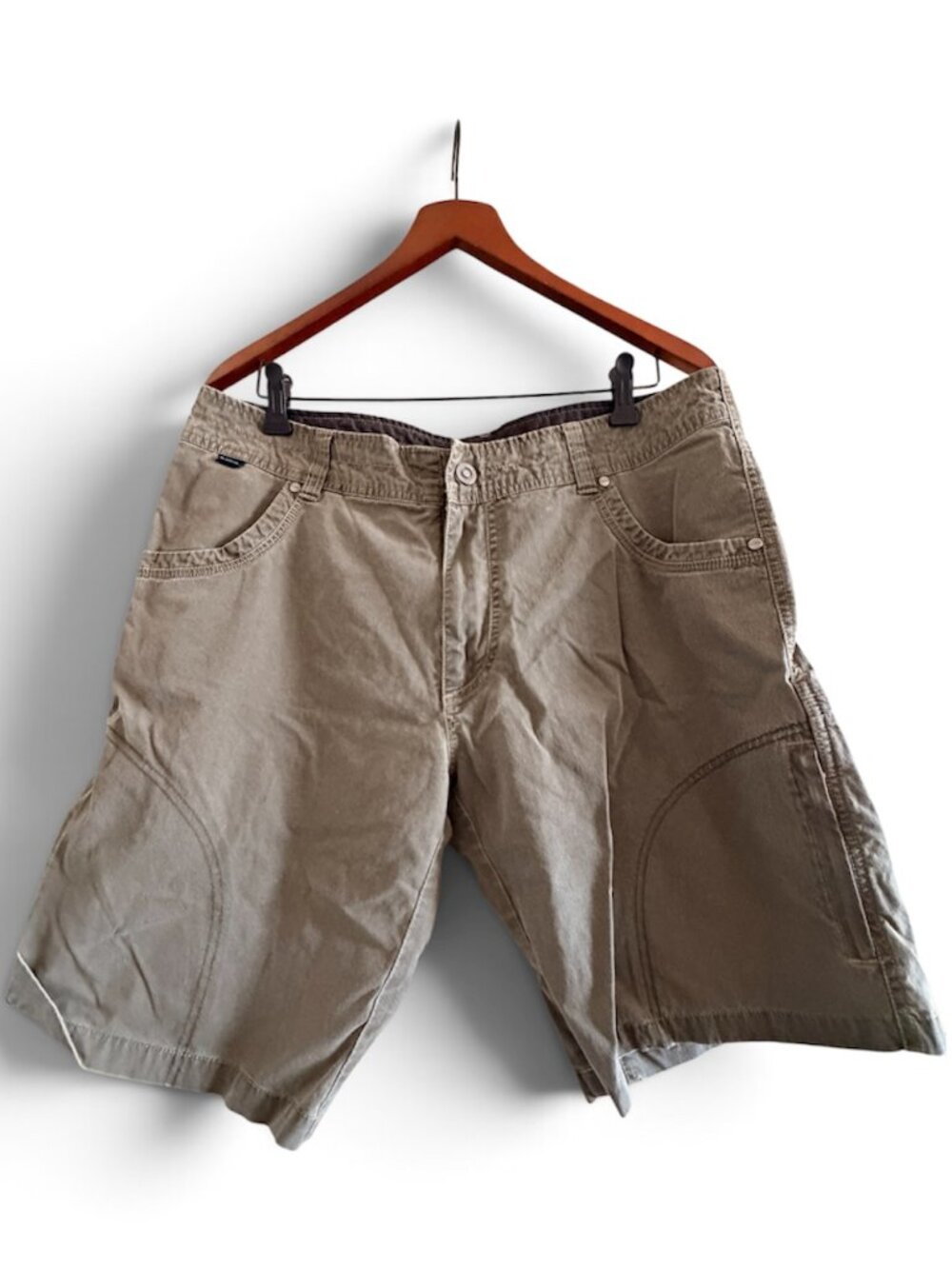 Men’s KÜHL Outdoor Shorts – Khaki, Excellent Condition